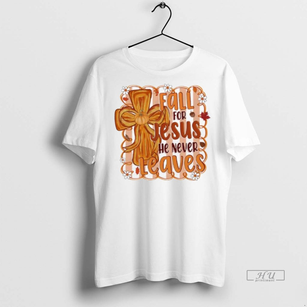 Officials Fall For Jesus He Never Leaves Thanksgiving Auturm Shirt Sweater