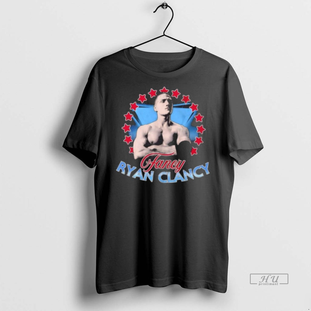Officials Fancy Ryan Clancy Classic Stars Tee Shirt Sweater