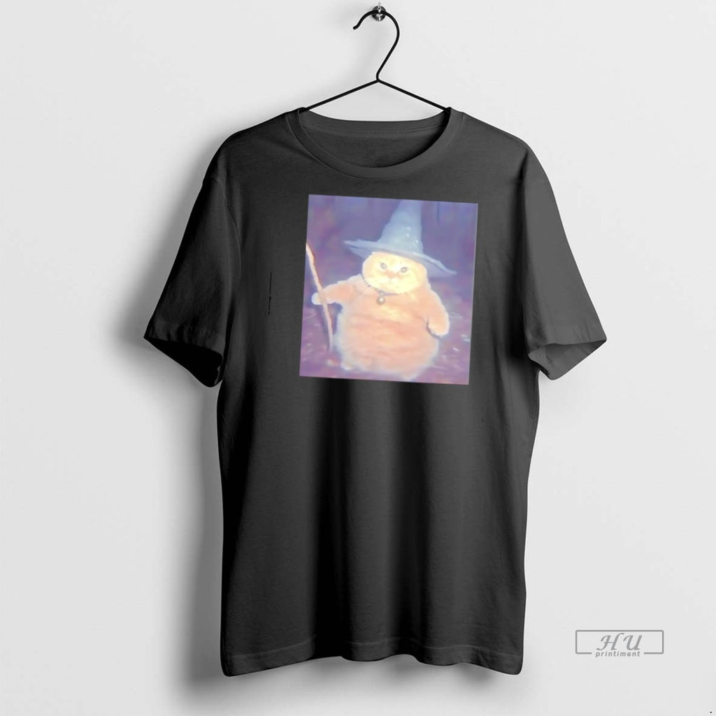 Officials Fat Cat Wizard Halloween T Shirt Sweater