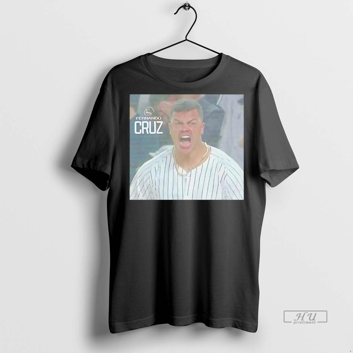 Officials Fernando Cruz Shout Hype Signature Yankees Tee Shirt Sweater