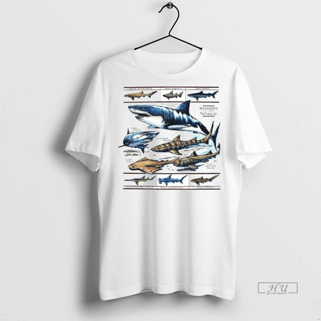 Officials Field Guide To Sharks Ornaments Tee Shirt Sweater