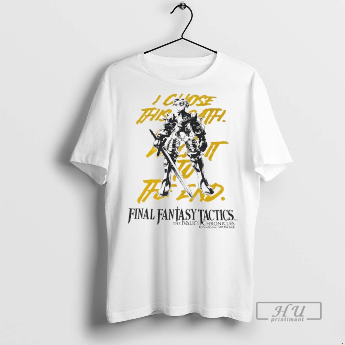 Officials Final Fantasy Tactics The Ivalice Chronicles I Chose This Path T Shirts