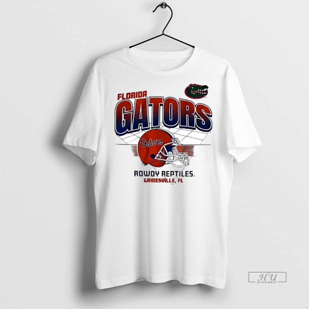 Officials Florida Gators Rowdy Reptiles Helmet Tee Shirt Sweater