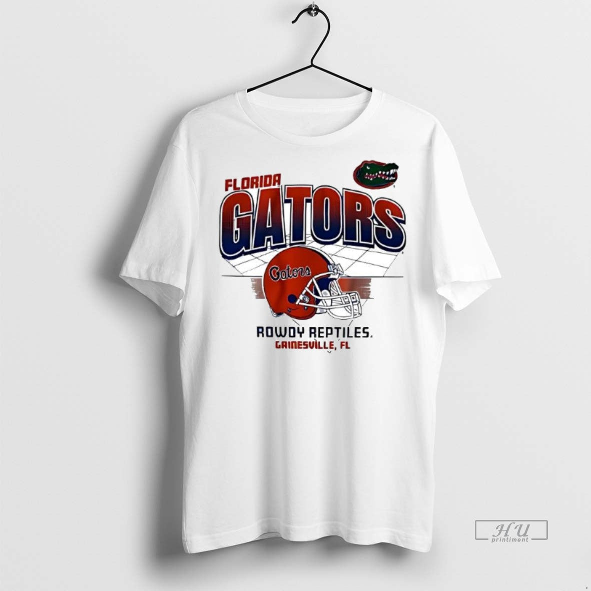 Officials Florida Gators Rowdy Reptiles Helmet Tee Shirt Sweater