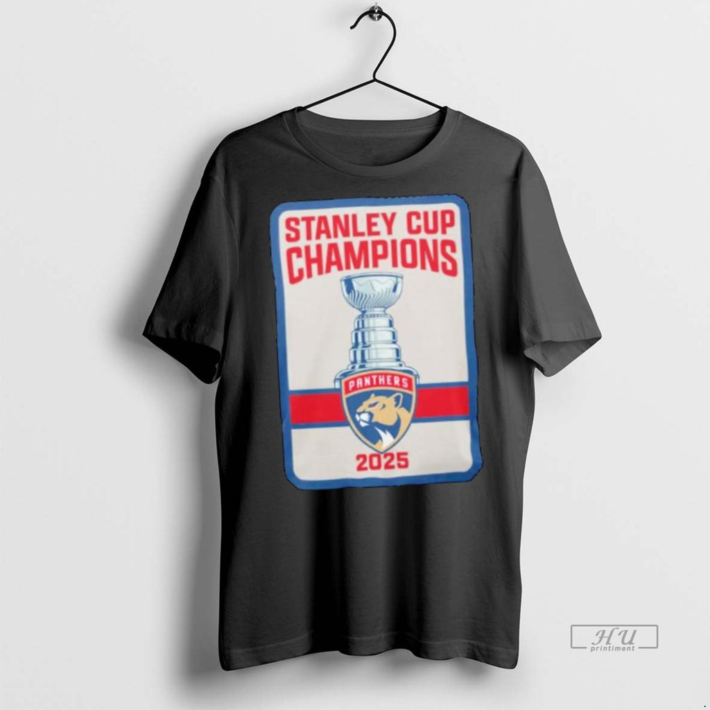 Officials Florida Panthers 2025 Stanley Cup Champions Banner Raising Ornaments T Shirt Sweater