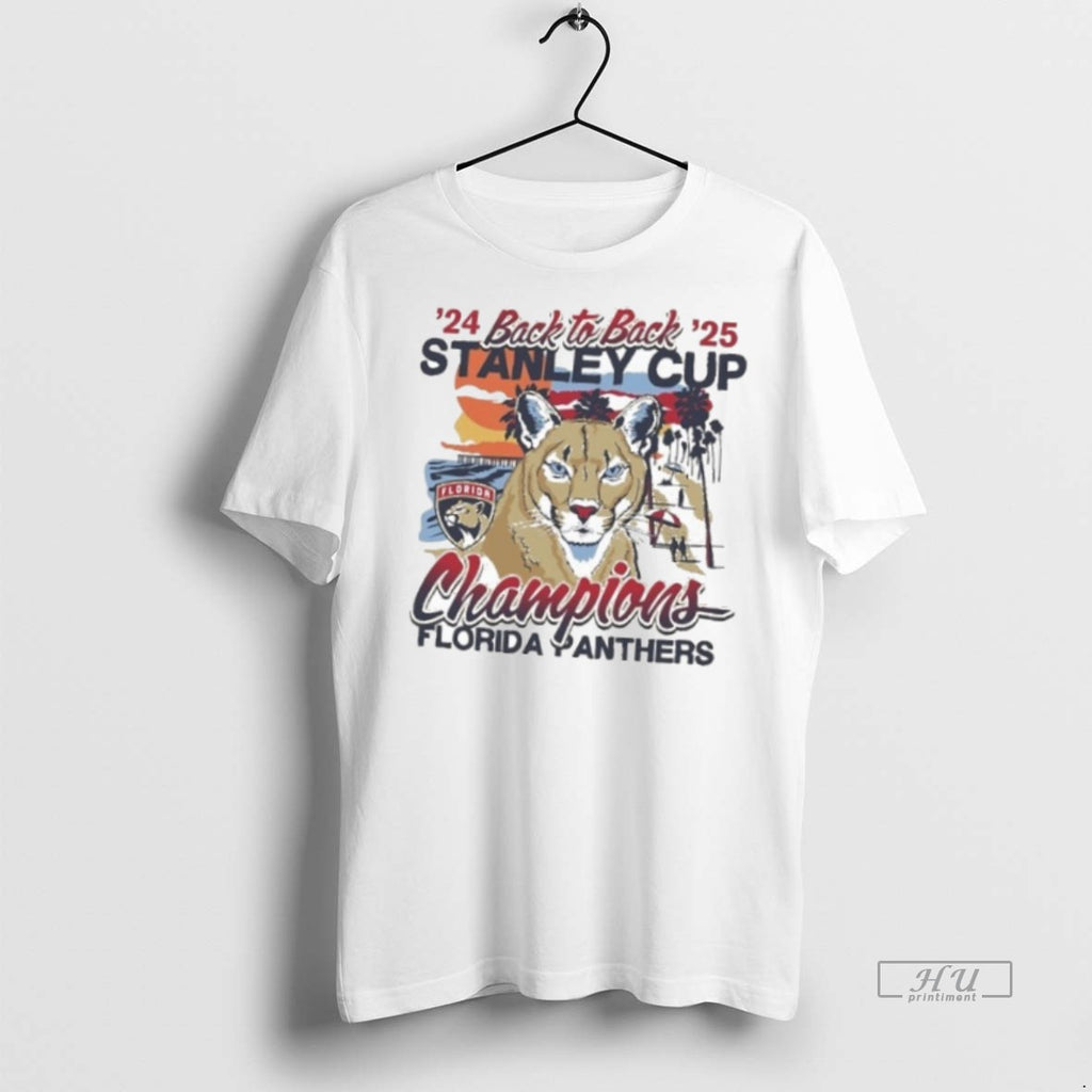 Officials Florida Panthers Back To Back Florida Sunset Franklin T Shirt Sweater