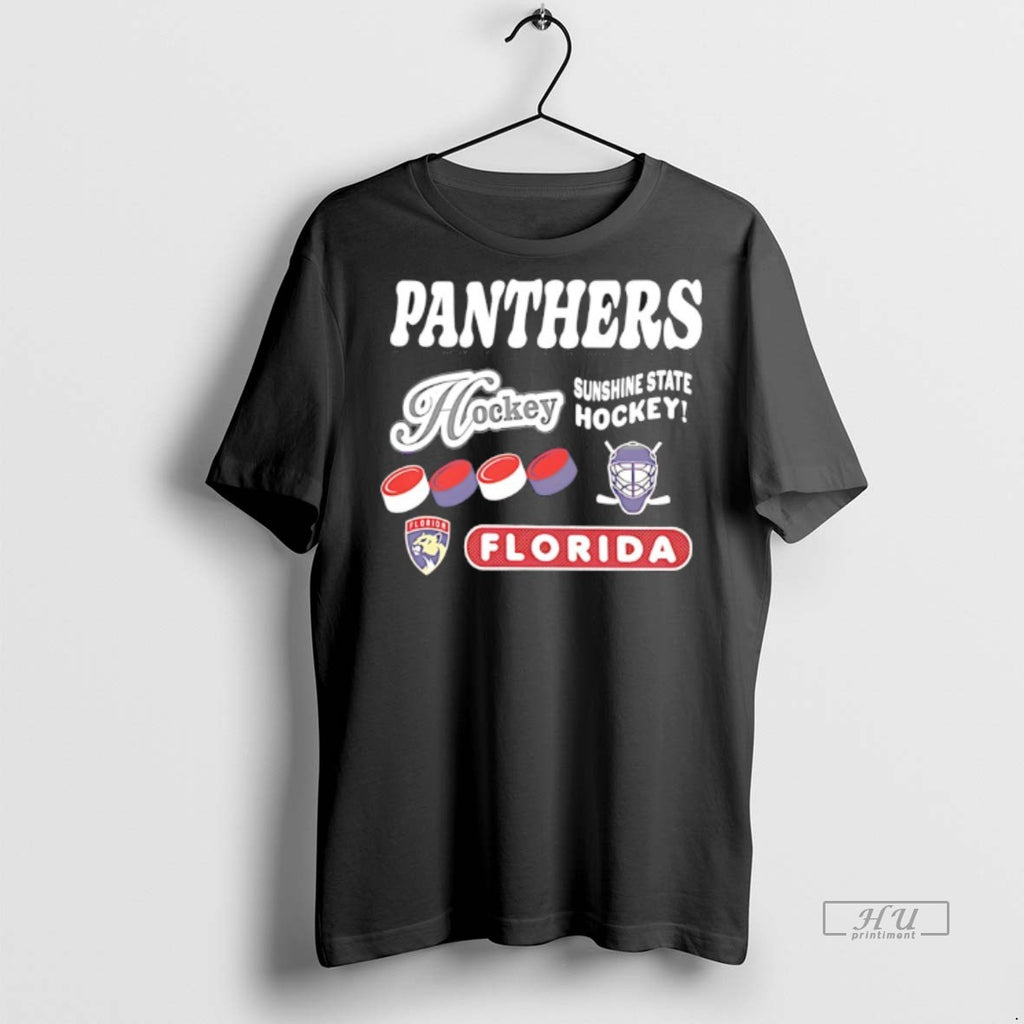 Officials Florida Panthers Sunshine State Hockey Tee Shirt Sweater