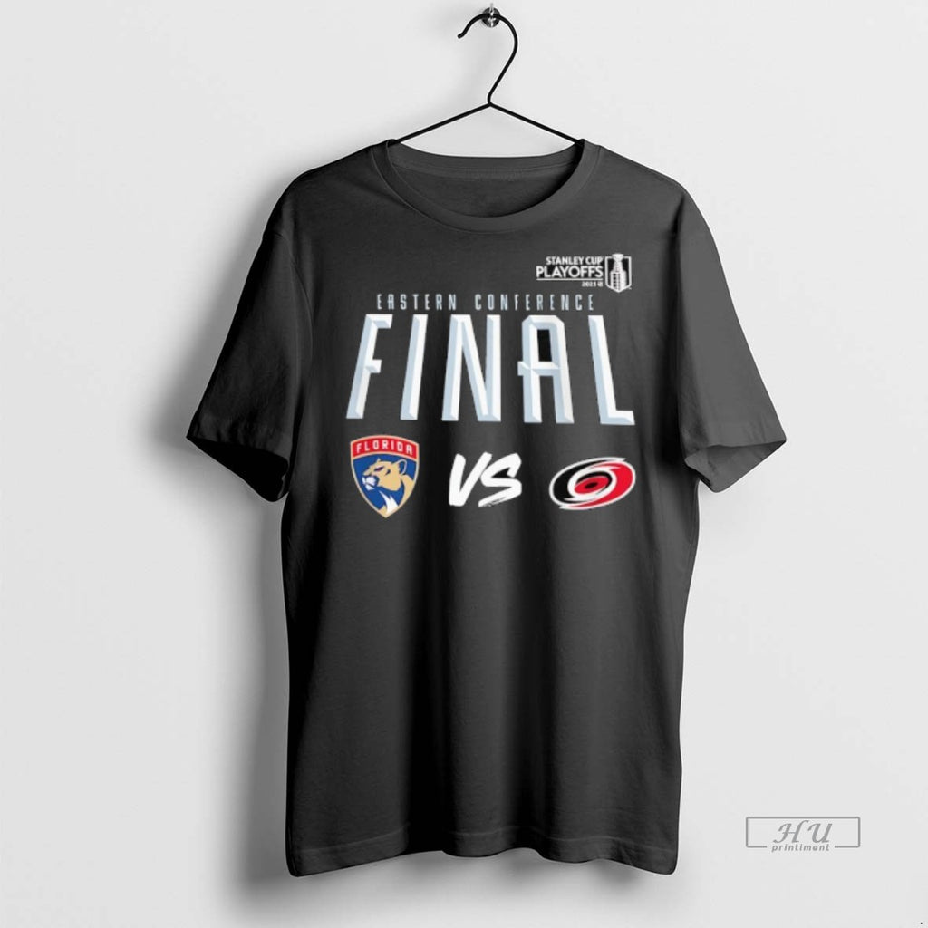 Officials Florida Panthers Vs Carolina Hurricanes Eastern Conference Final 2025 Tee Shirt Sweater