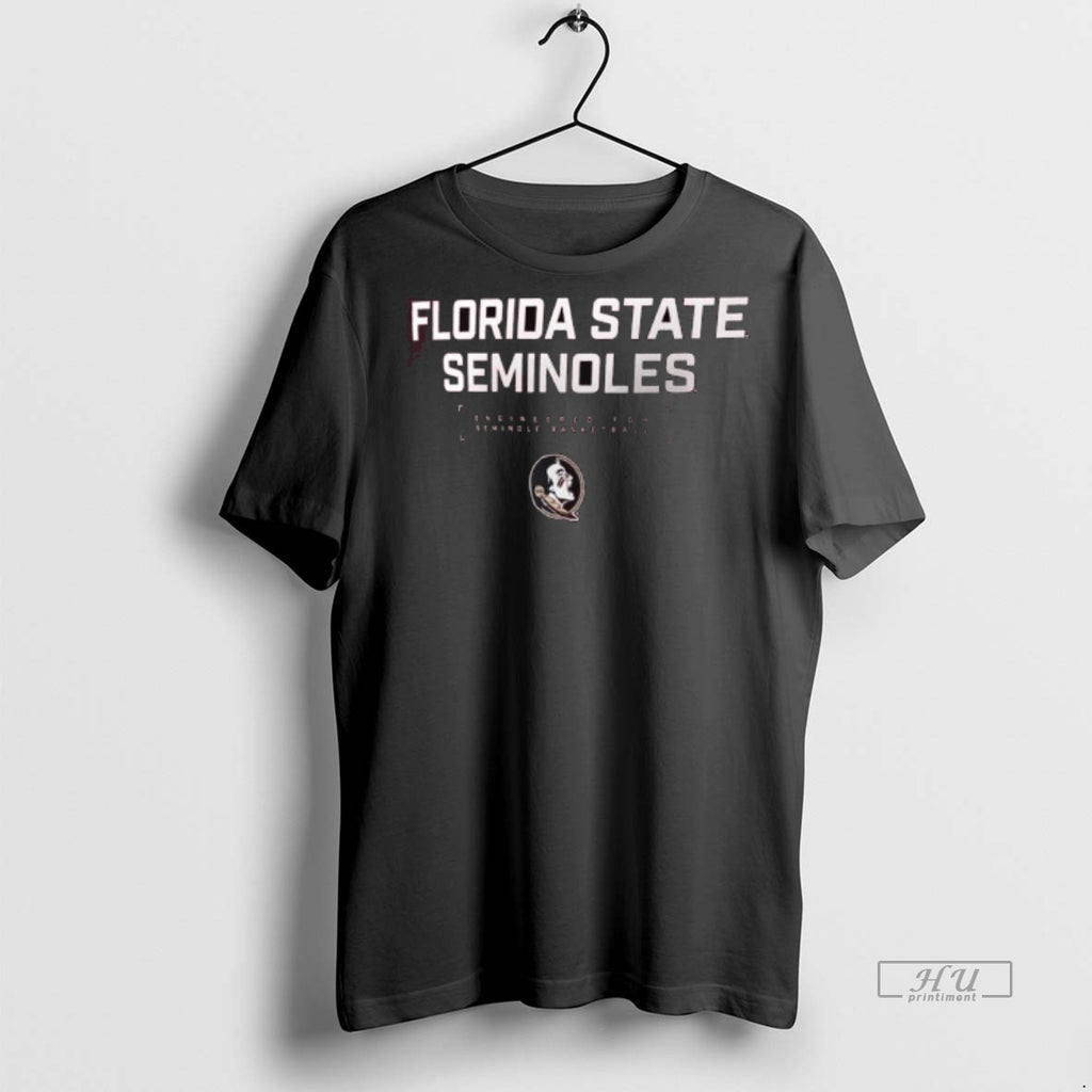 Officials Florida State Seminoles 2025 Courtside Basketball Performance Long Sleve Tee Shirt Sweater