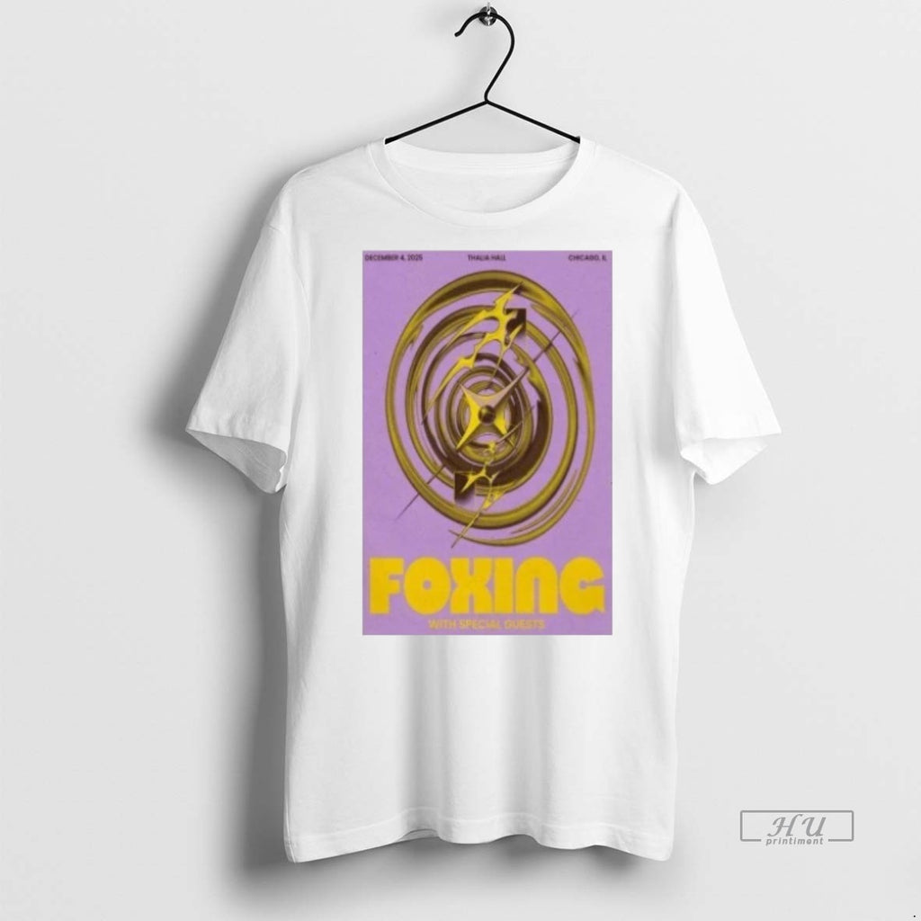 Officials Foxing Event Chicago Il 2025 T Shirt Sweater