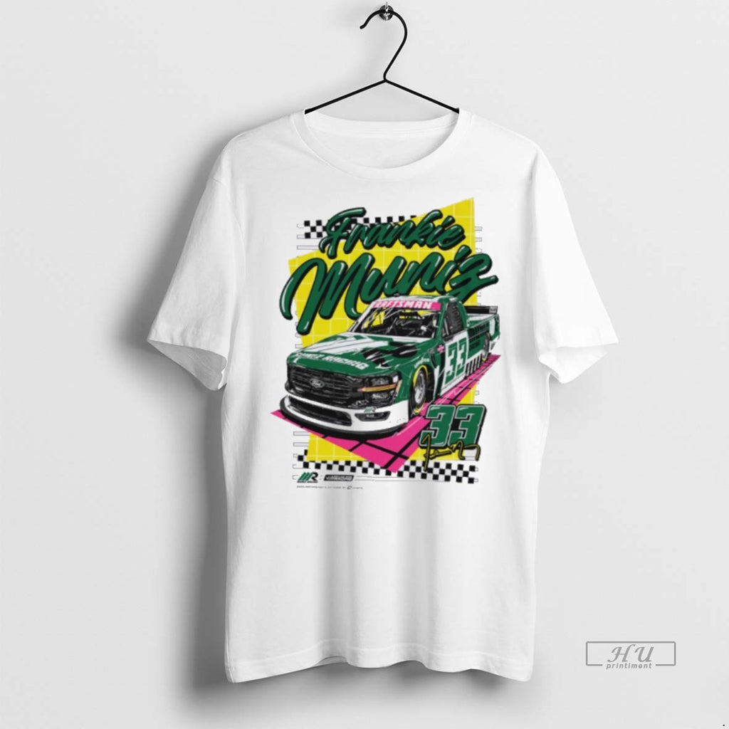 Officials Frankie Muniz 33 2025 Nascar Truck Retro T Shirt Sweater
