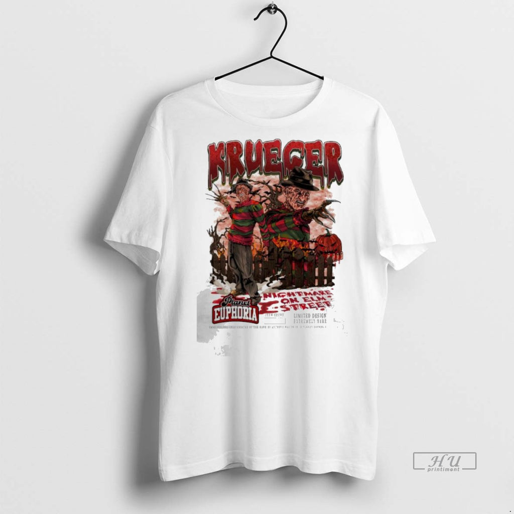 Officials Freddy Krueger Nightmare On Elm Street Halloween 2025 Tee Shirt Sweater