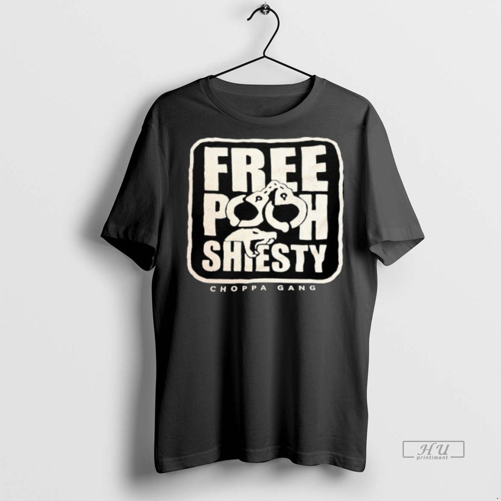 Officials Free Pooh Shiesty Choppa Gang Tee Shirt Sweater