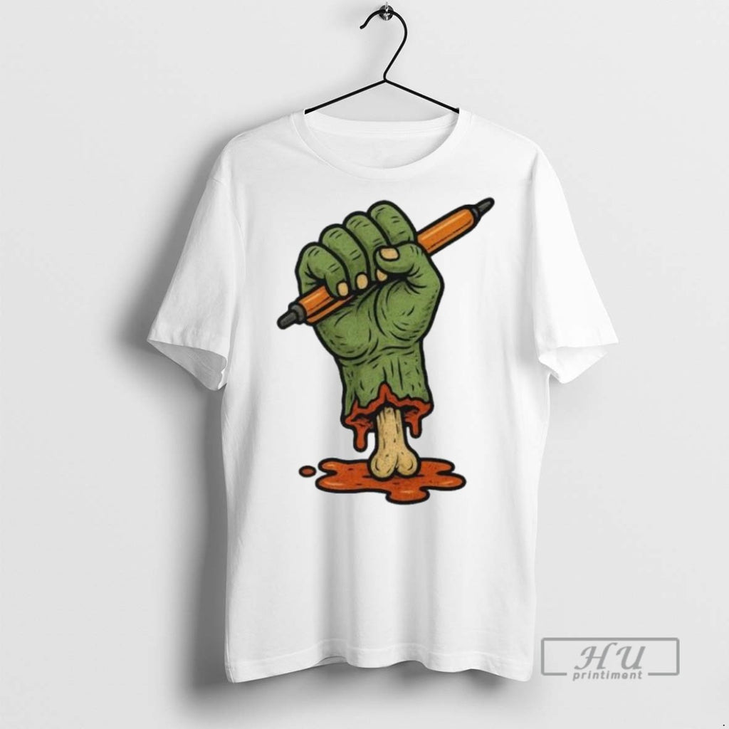 Officials Freedom From Censorship Zombie Hand Halloween Ornaments T Shirt