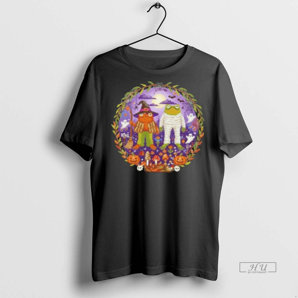 Officials Frog And Toad Happy Halloween Tee Shirt Sweater