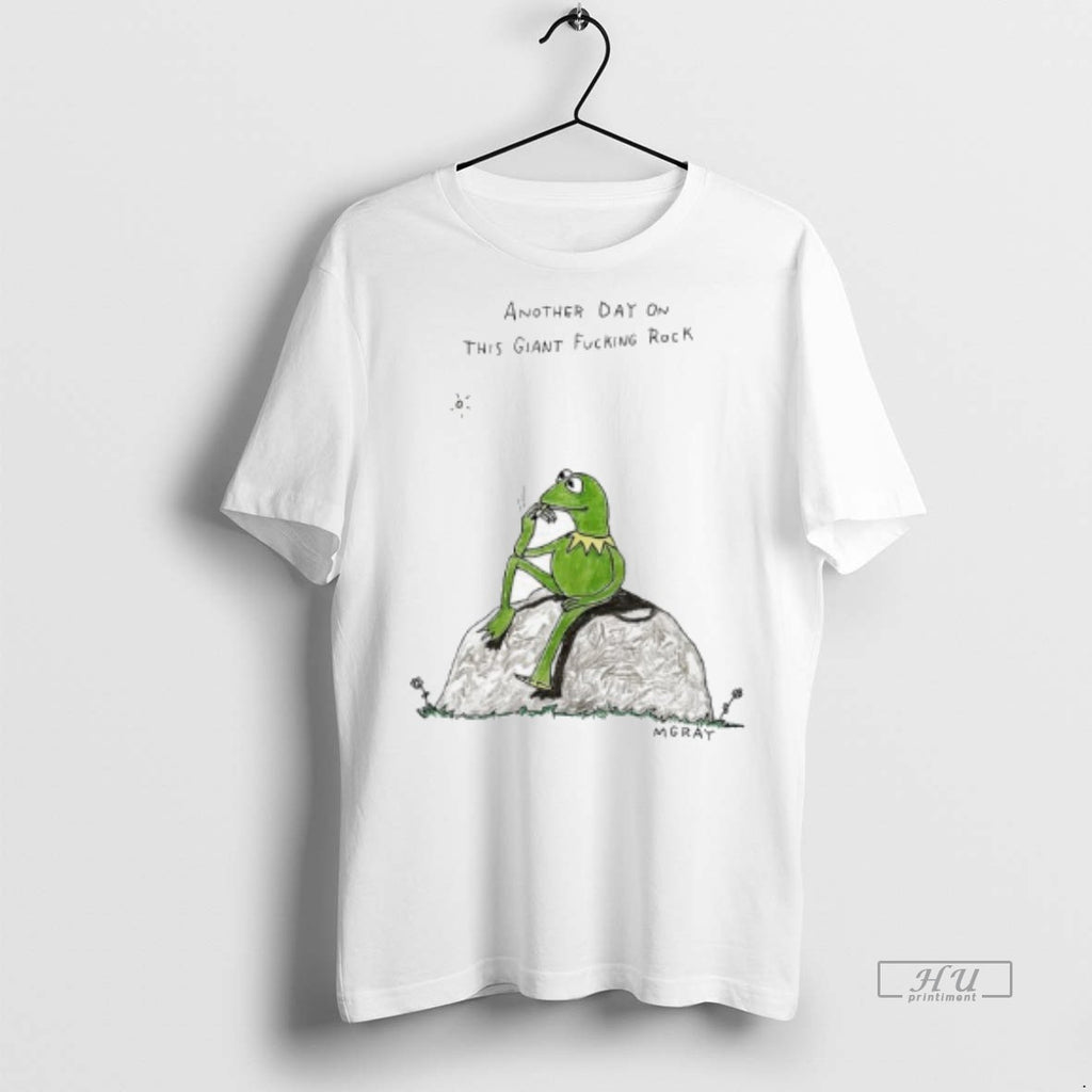 Officials Frog Another Day On This Giant Fucking Rock Tee Shirt Sweater