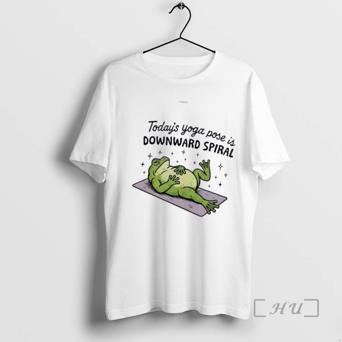 Officials Frog Todays Yoga Pose Is Downward Spiral