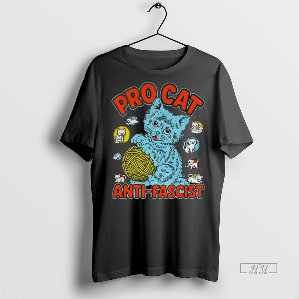 Officials Funny Cat Meme Pro Cat Anti Fascist Tee Shirt Sweater