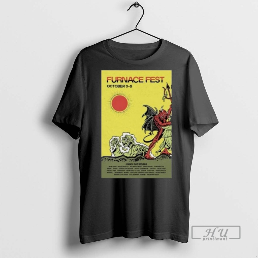 Officials Furnace Fest Day 1 Jimmy Eat World Birmingham Al 2025 Tee Shirt