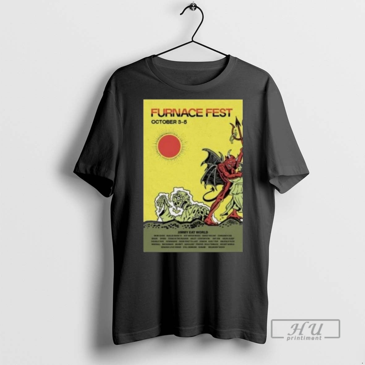Officials Furnace Fest Day 1 Jimmy Eat World Birmingham Al 2025 Tee Shirt