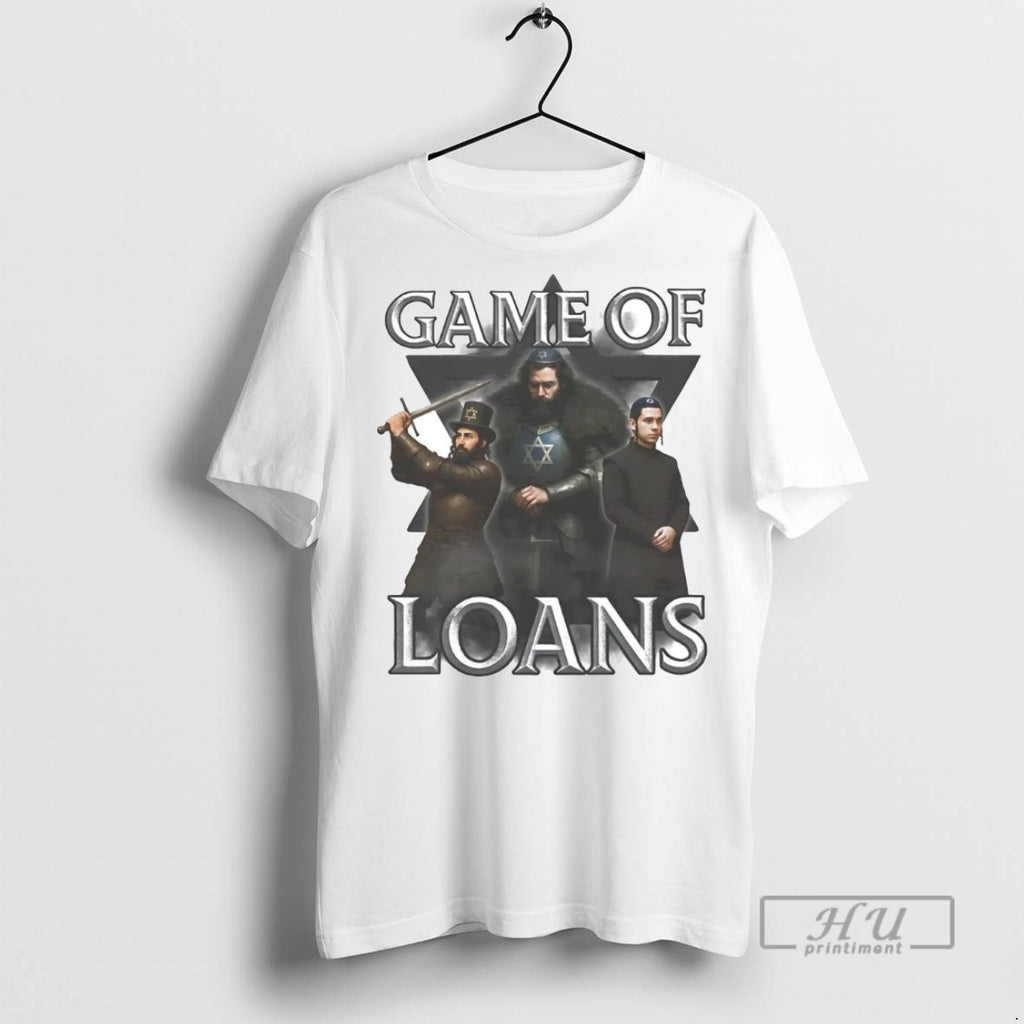 Officials Game Of Loans Jewish Game Of Thrones T Shirt