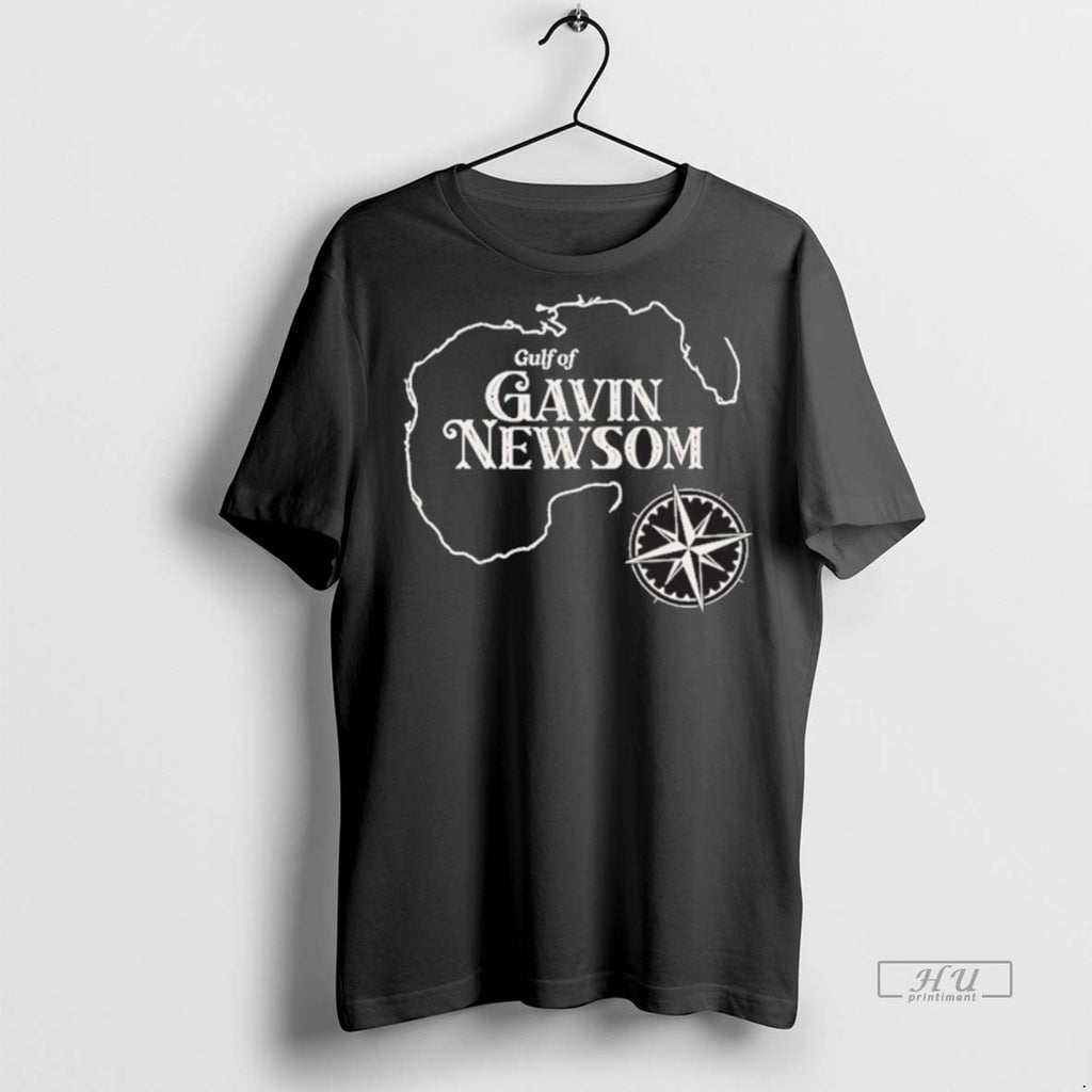Officials Gavin Newsom Gulf Of Mexico Map Tee Shirt Sweater