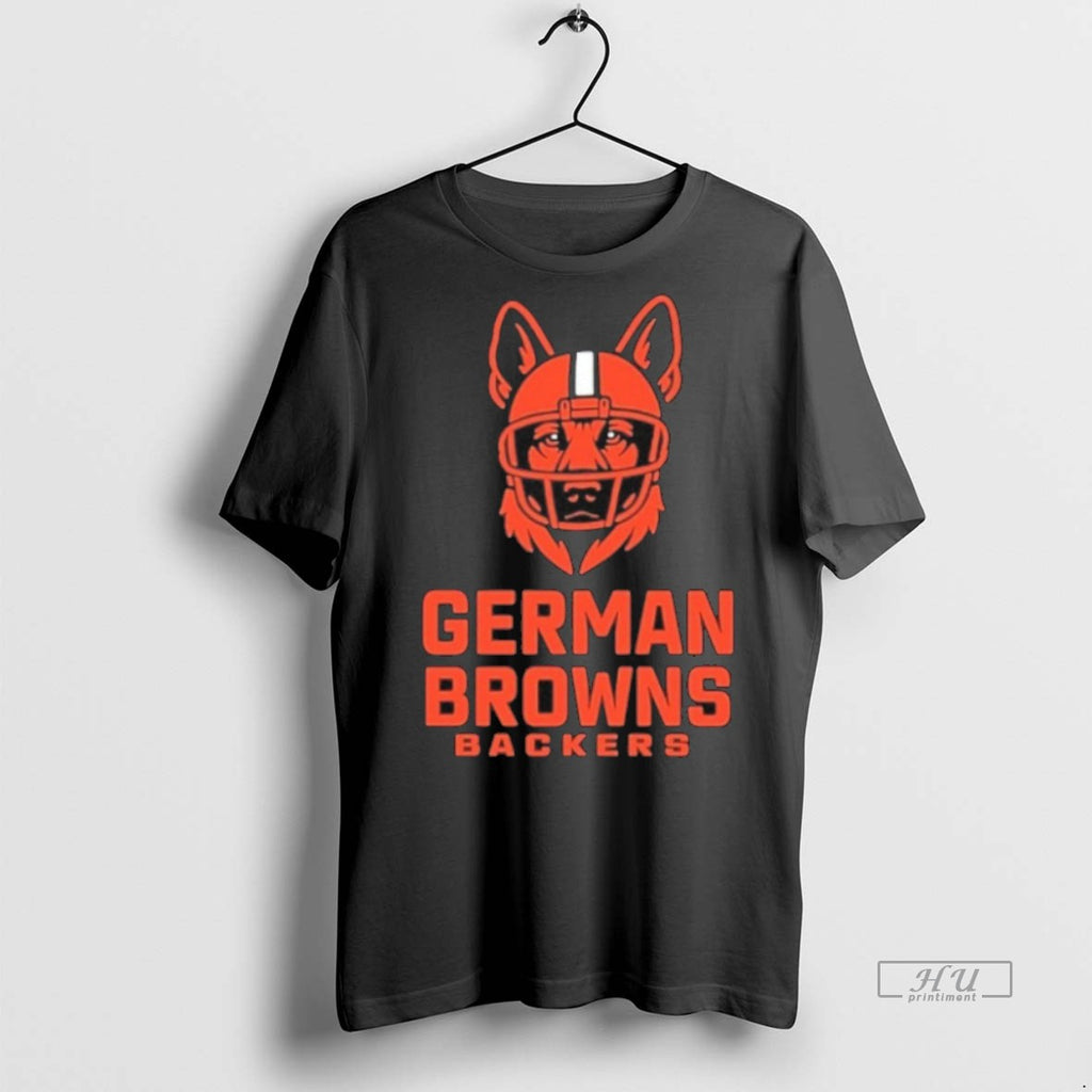 Officials German Browns Backers Tee Shirt Sweater