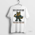 Officials German Shepherd Singing Here A Fuck There A Fuck Idgaf Shirt Sweater
