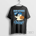 Officials Ghost Chicago Cubs Baseball Blue October Halloween T Shirt