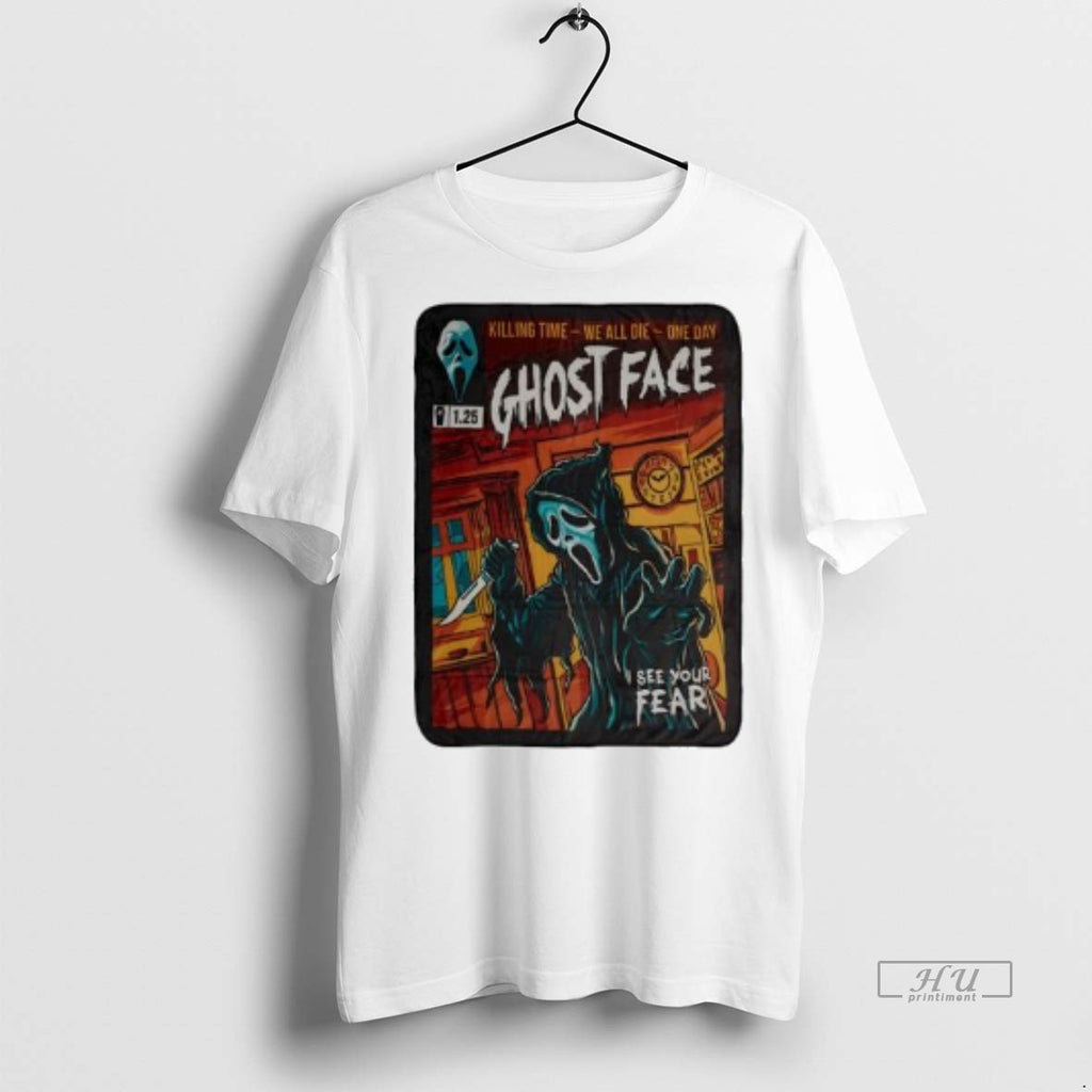 Officials Ghost Face Comic Book Killing Time We All Die One Day I Se Your