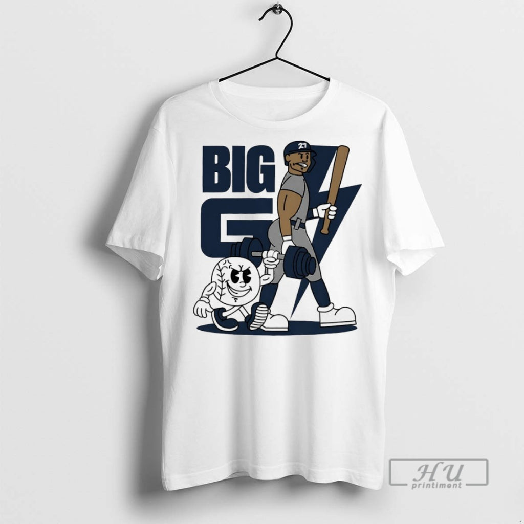 Officials Giancarlo Stanton Big G New York Yankees Superstar Cartoon T Shirt