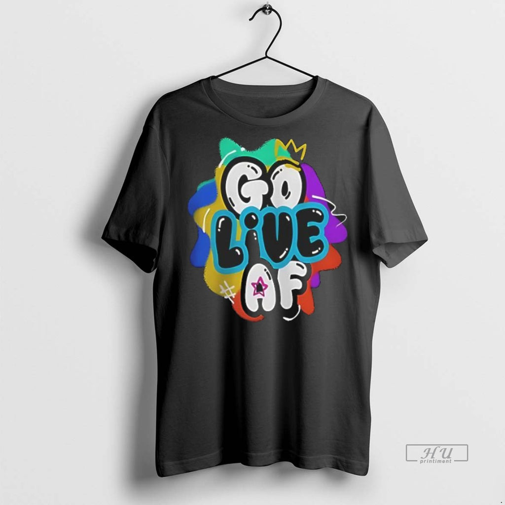 Officials Go Live Af Pride Tee Shirt Sweater