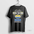 Officials God First Family Second Notre Dame Fighting Irish Football T Shirt Sweater