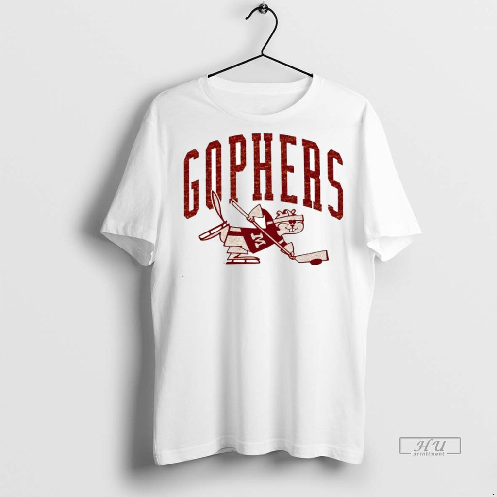 Officials Golden Gophers Hockey Mascot Tee Shirt Sweater