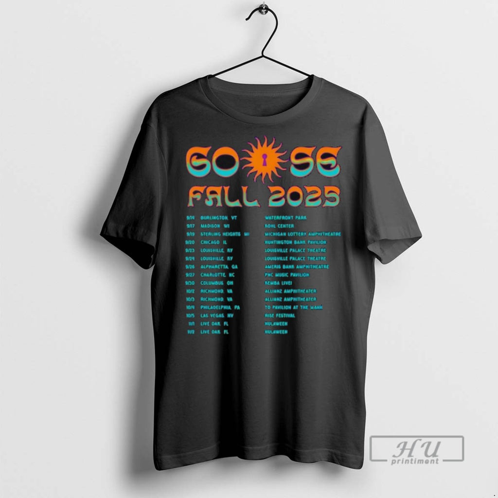 Officials Goose Turbulence Tour Tee Fall 2025 T Shirt Sweatshirt Hoodies