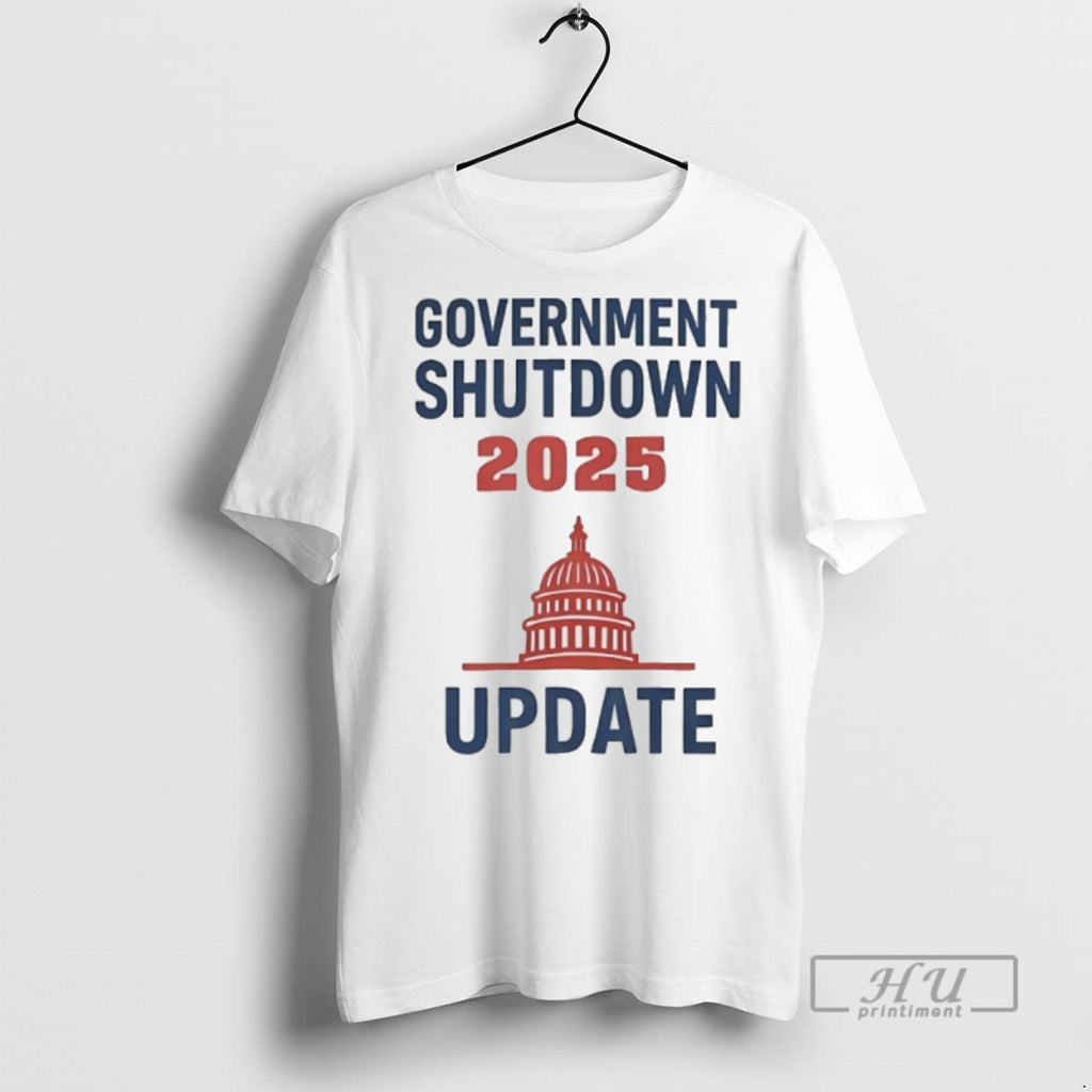 Officials Government Shutdown 2025 Update T Shirts