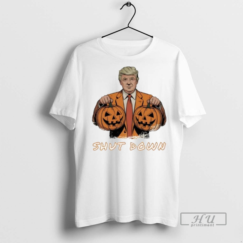 Officials Government Shutdown Halloween Anti Trump T Shirt