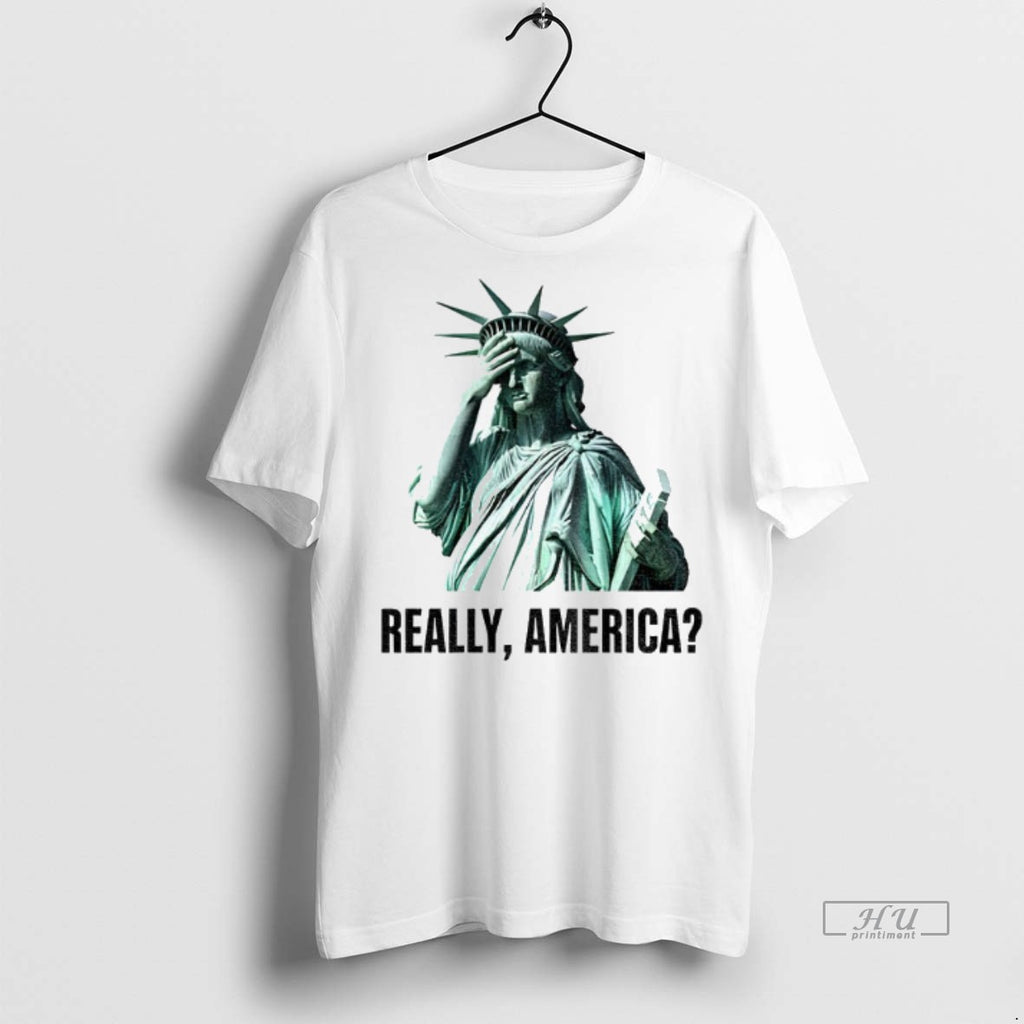 Officials Government Shutdown Statue Of Liberty Really America Tee Shirt Sweater
