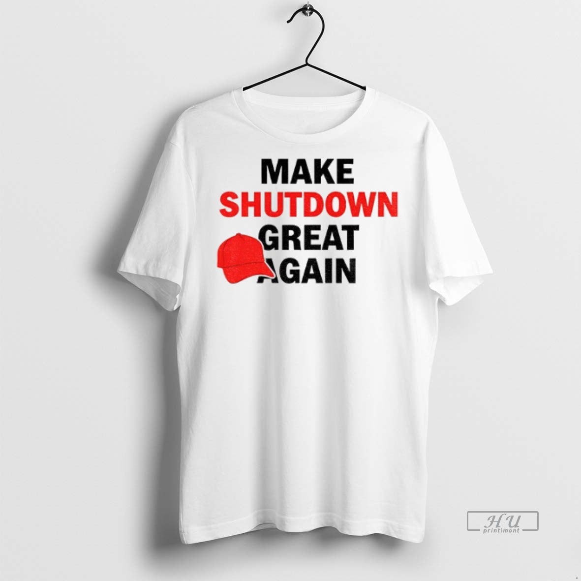 Officials Government Shutdown Maga Red Hat Make Shutdown Great Again Shirt Sweater