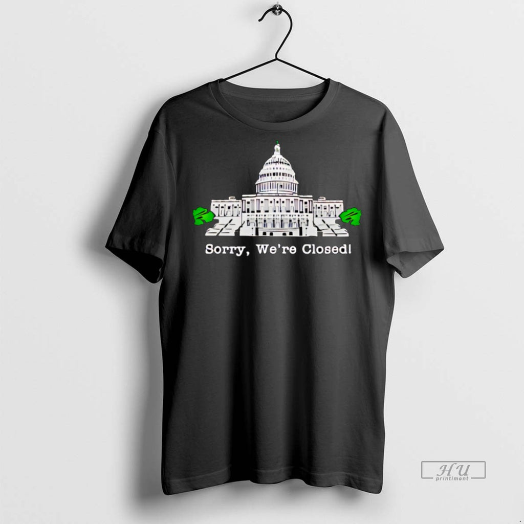 Officials Government Shutdown Sorry Were Closed Tee Sweater