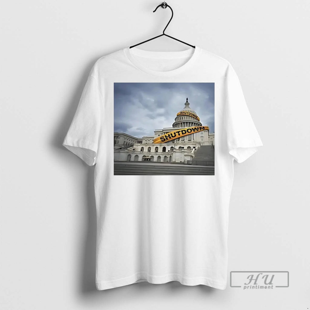 Officials Government Shutdown Trump White House Closed T Shirts