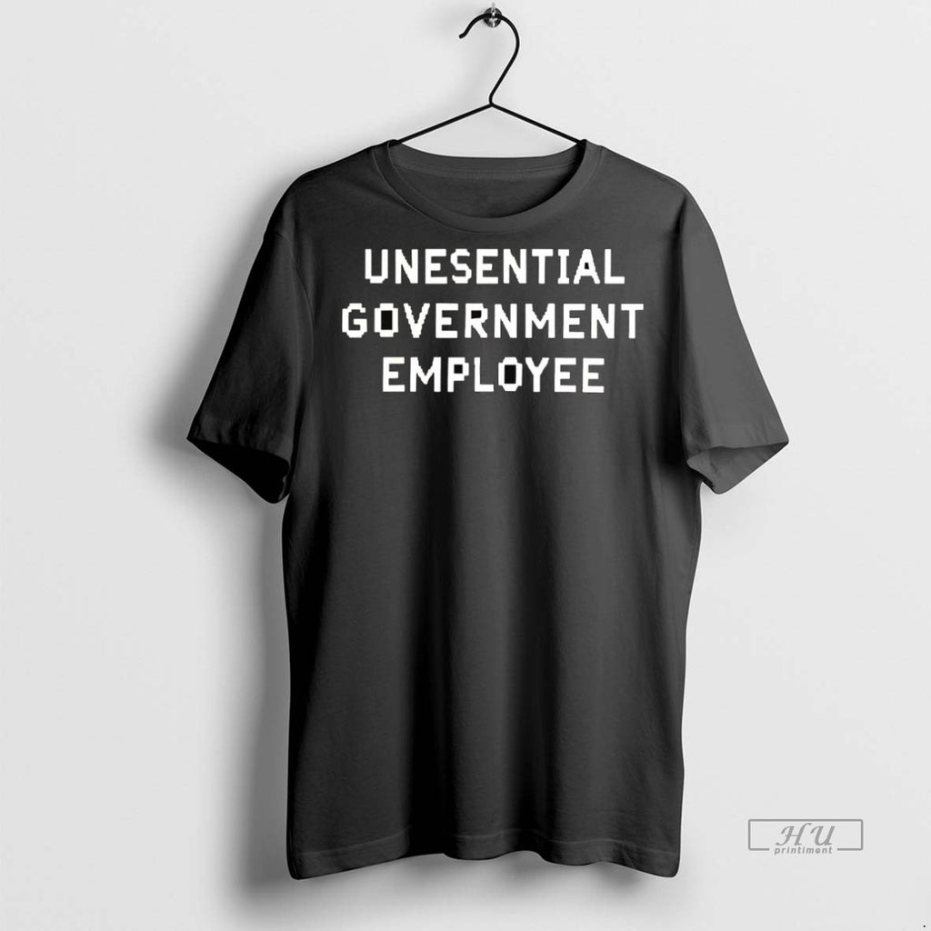 Officials Government Shutdown Unesential Government Employee T Shirt Sweater