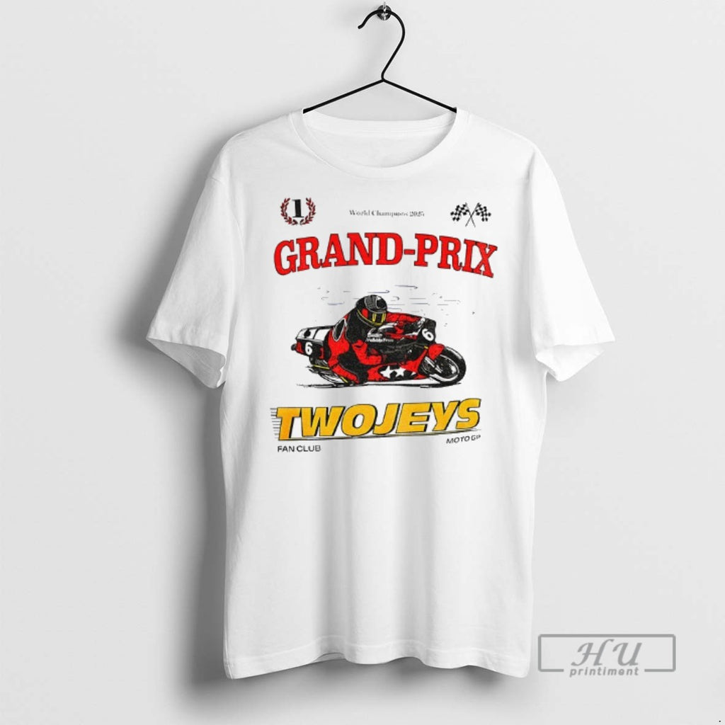 Officials Grand Prix Racing Formula 1 Twojeys World Champions 2025 Moto Fan Club T Shirts