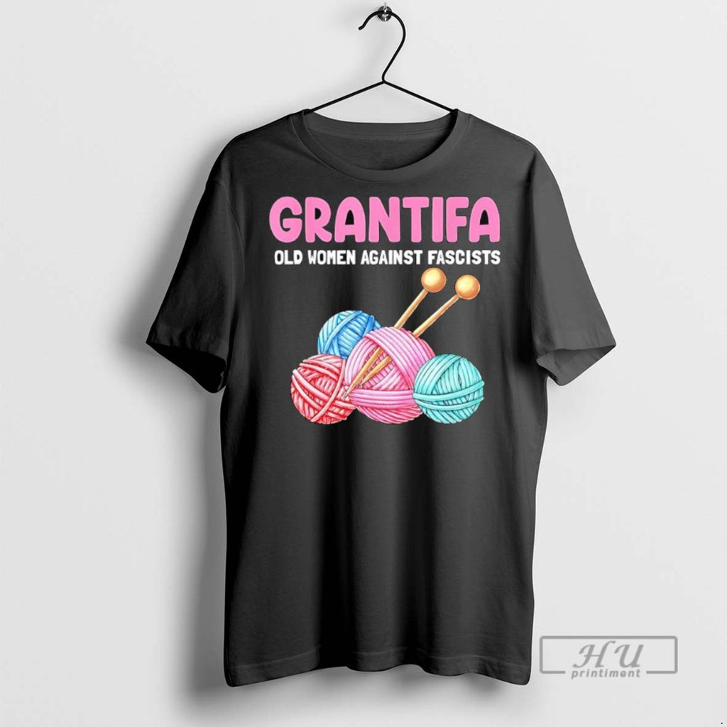 Officials Grantifa Old Women Against Fascists T Shirts