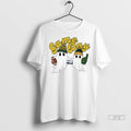 Officials Green Bay Packers Game Day Ghosties With Busch Light Beer Halloween Ladies T Shirts