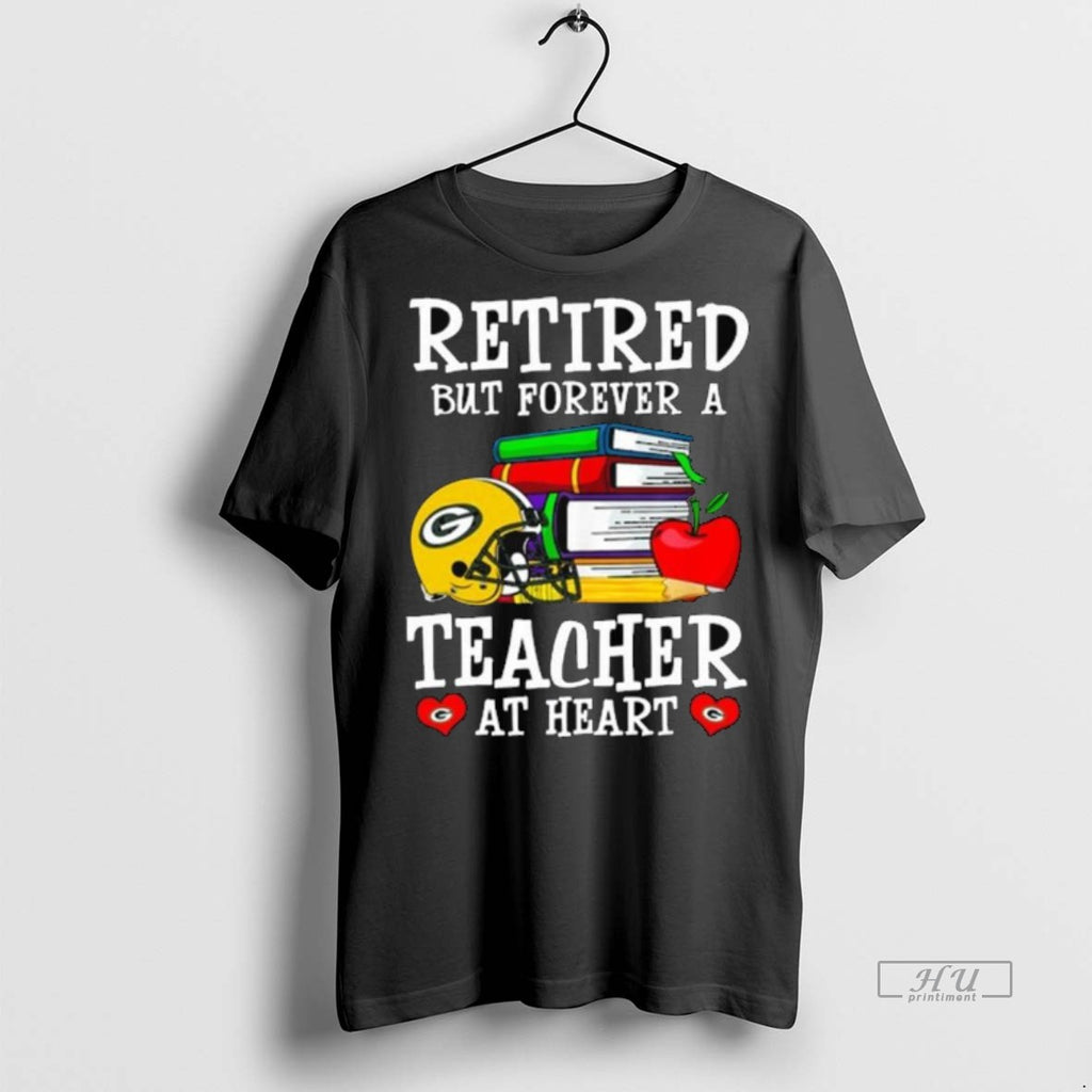 Officials Green Bay Packers Retired But Forever A Teacher At Heart Long Sleve