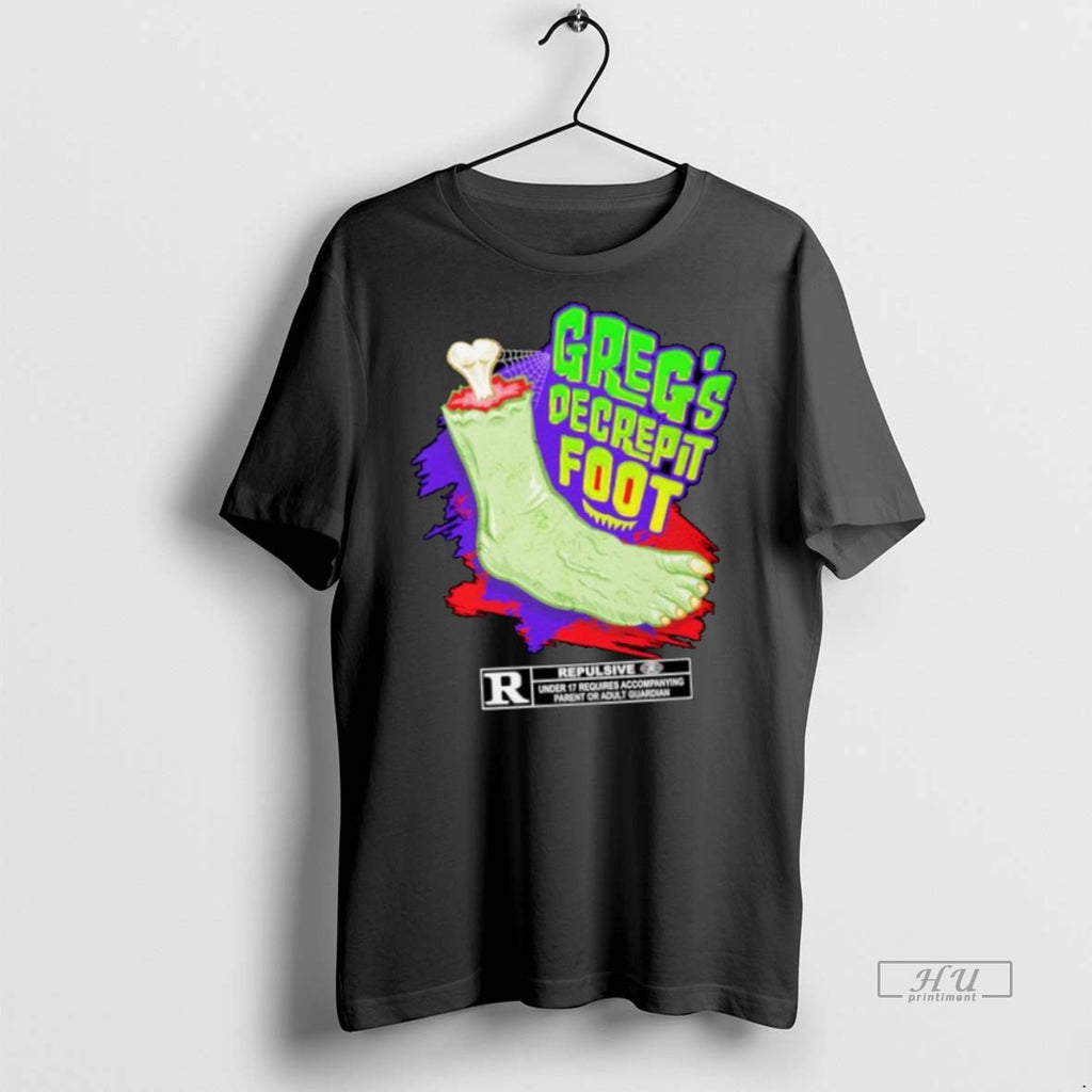 Officials Gregs Decrepit Foot Halloween Ornaments T Shirt Sweater