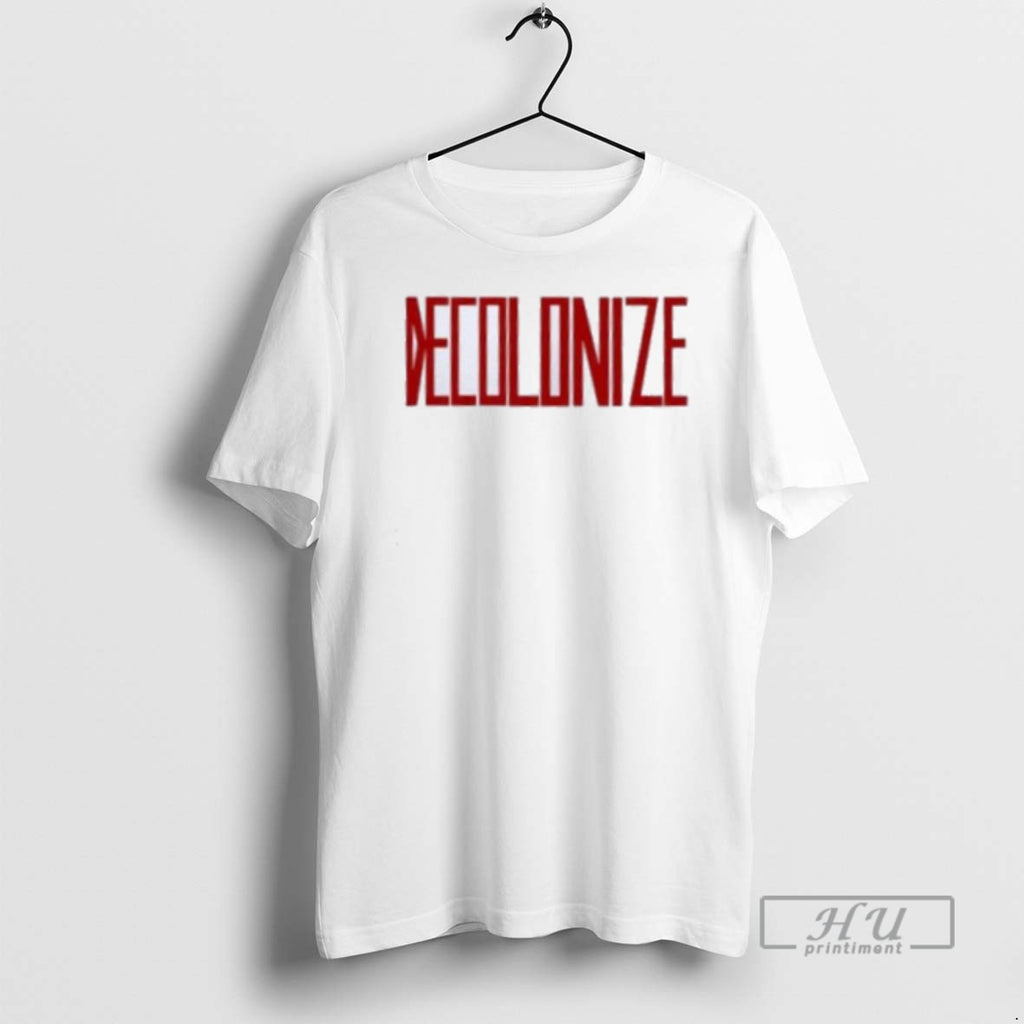 Officials Greta Thunberg Wearing Decolonize T Shirt