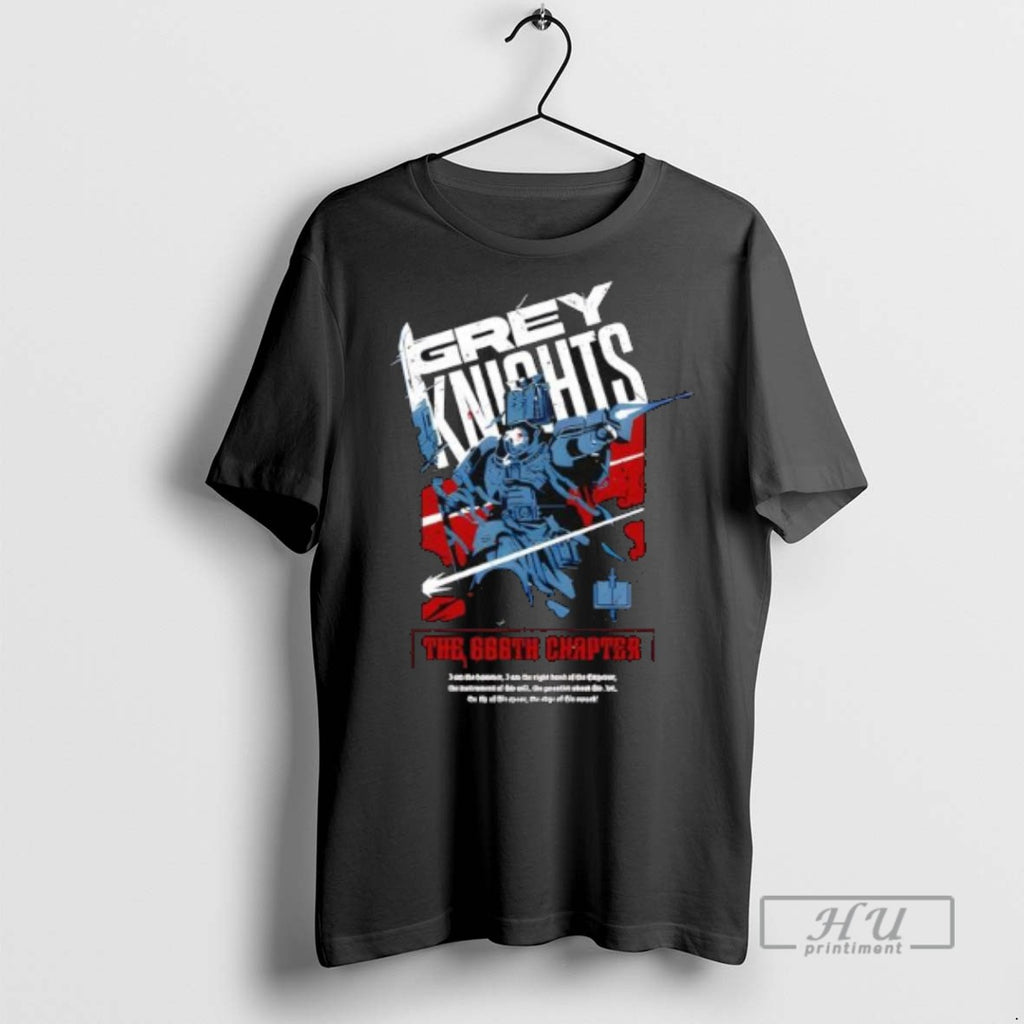 Officials Grey Knights The 666th Chapter T Shirt