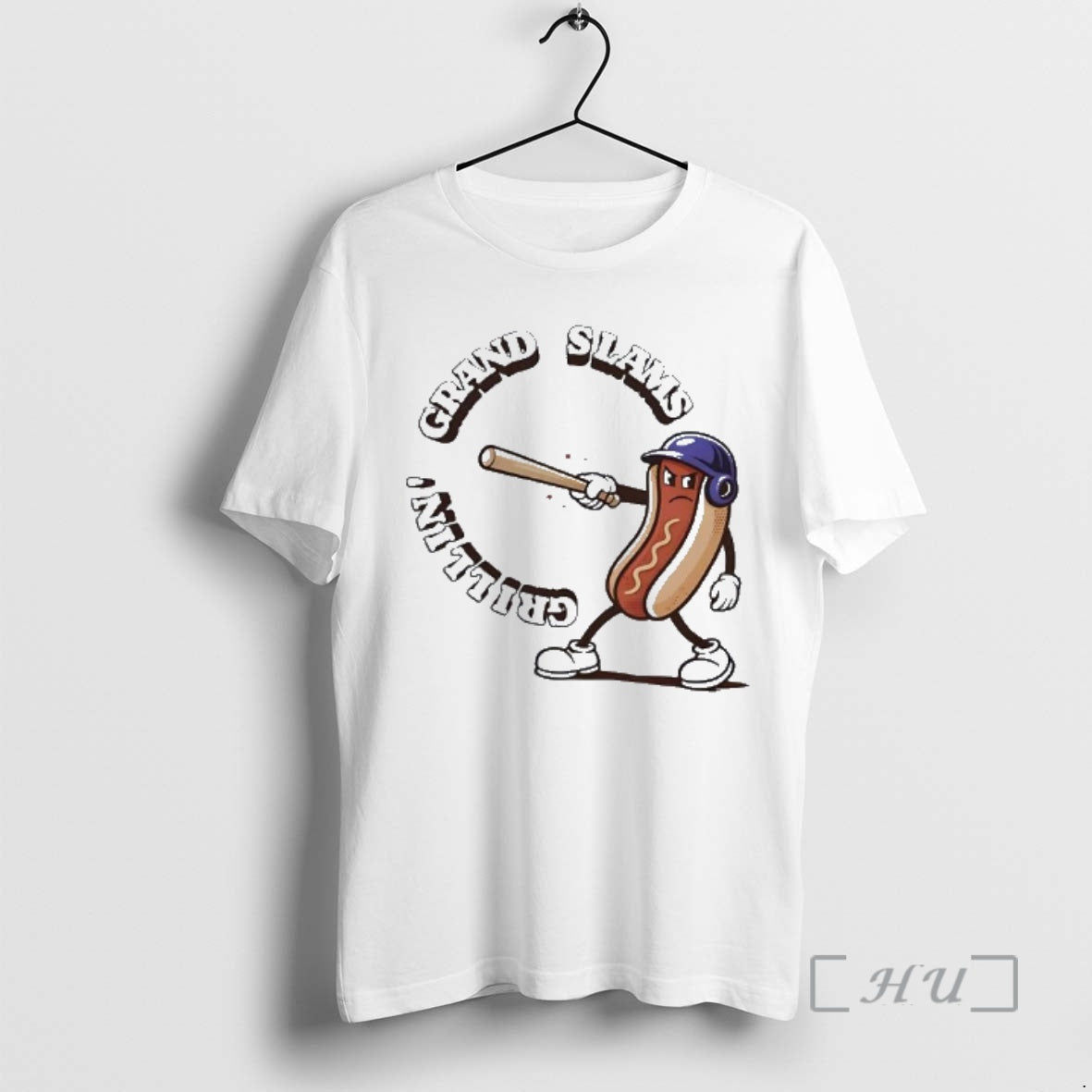 Officials Grillin Grand Slams Hotdog Baseball Character